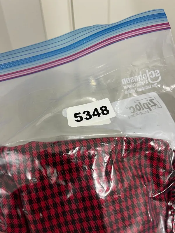 Wild Honey Small Red & Black Buffalo Plaid Goth Mini Dress - Image 12