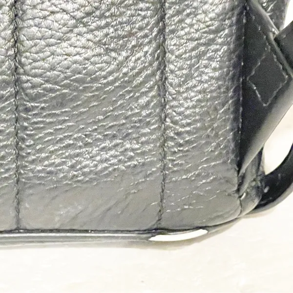 Michael Kors Black Soft Pebbled Leather Gold Studded Mini Backback Purse - Image 4