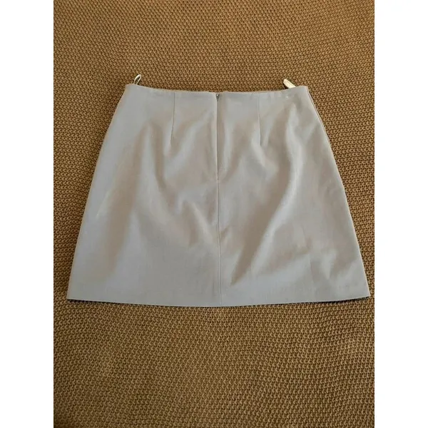 Sunday Best by Aritzia Light Blue Mini Skirt | Size 6 - Image 4
