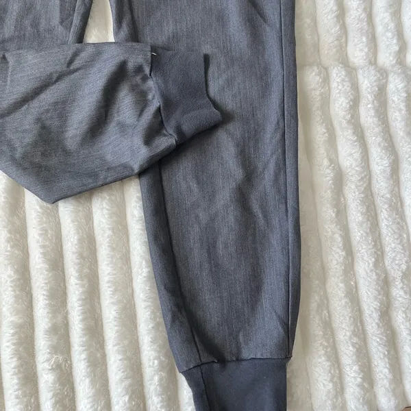 Figs technical collection gray teal jogger scrub pants - Image 3