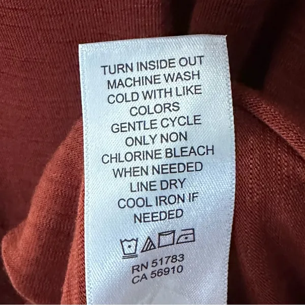 Maurices 24/7 Fairhaven Tee in Cabo Brown Sz XXL - Image 9