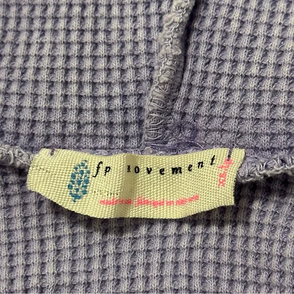 FP Movement Free People Women’s Sz XS Lilac Lavender The Simple Raw Edge Joggers - Image 4