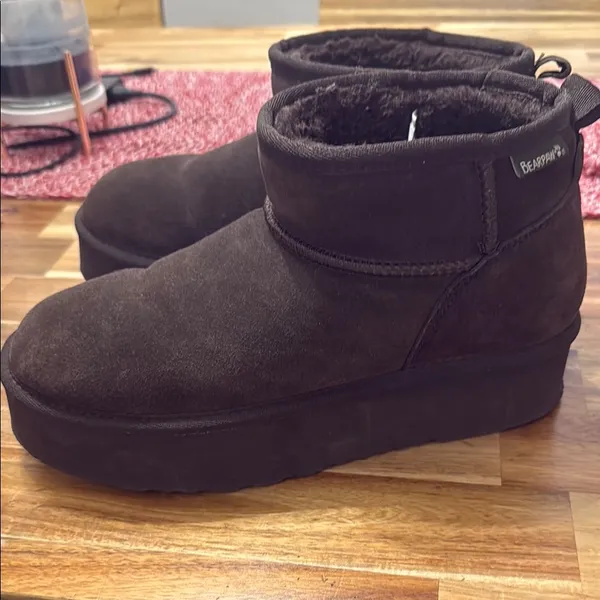 BearPaw Brown Ankle Boots - Image 6