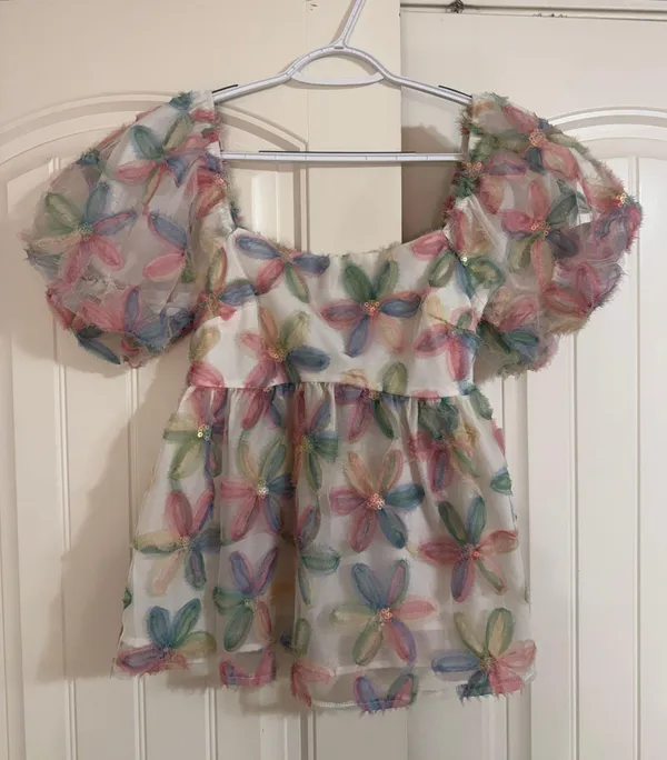&merci floral top - Image 3