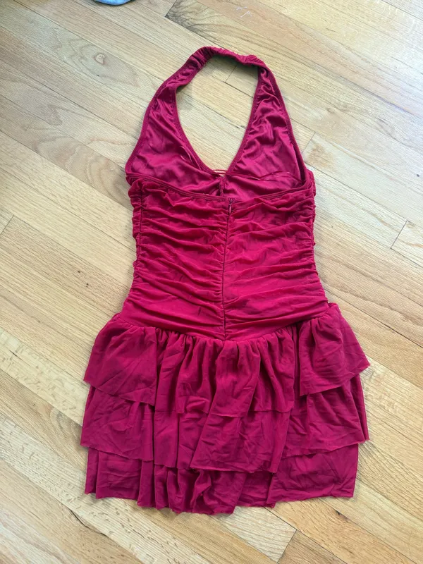 Nia red mini dress Size M - Image 4