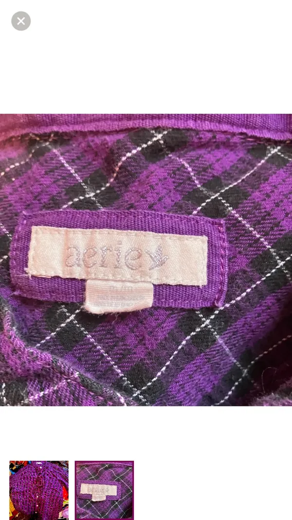 Aeropostale Plaid button down shirt - Image 2