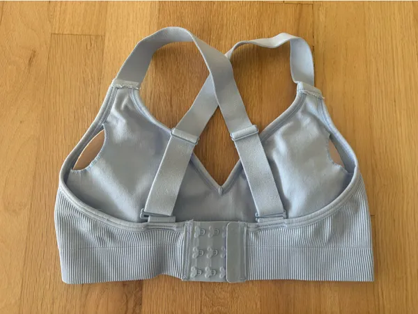 Alo Yoga Seashell Blue Seamless Ribbed Set - Image 12