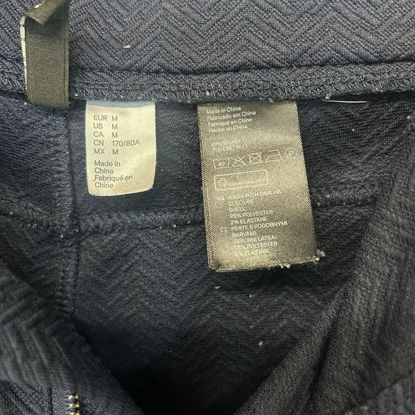 H&M Women's Black Skinny Medium Pants - Image 7