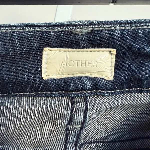 Mother size 26‎ a.k.a. goddess The Looker dark blue minimalist jeans - Image 7