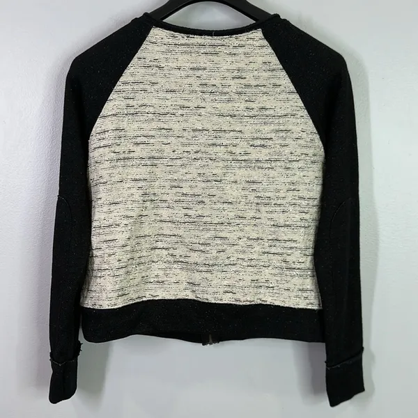 Anthropologie Dolan textured full zip lightweight jacket size medium - Image 3