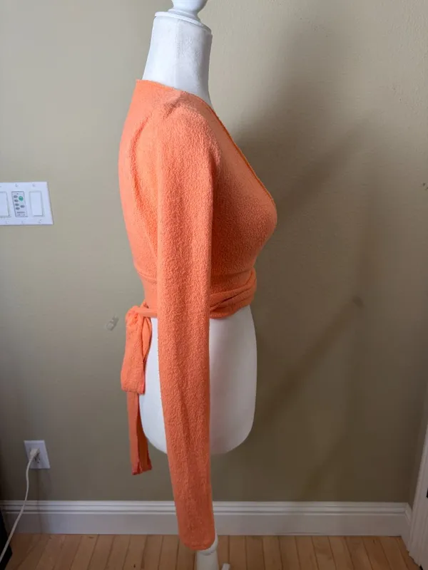 Urban Outfitters Out from Under Super Soft Tie Wrap Sweater Top Size Small - Image 6
