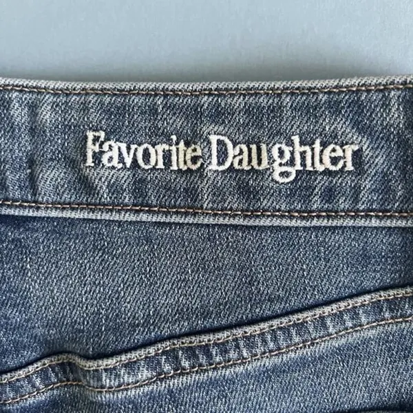 Favorite Daughter The Erin‎ High Rise Slim Straight Medium Indigo Jeans - Image 8