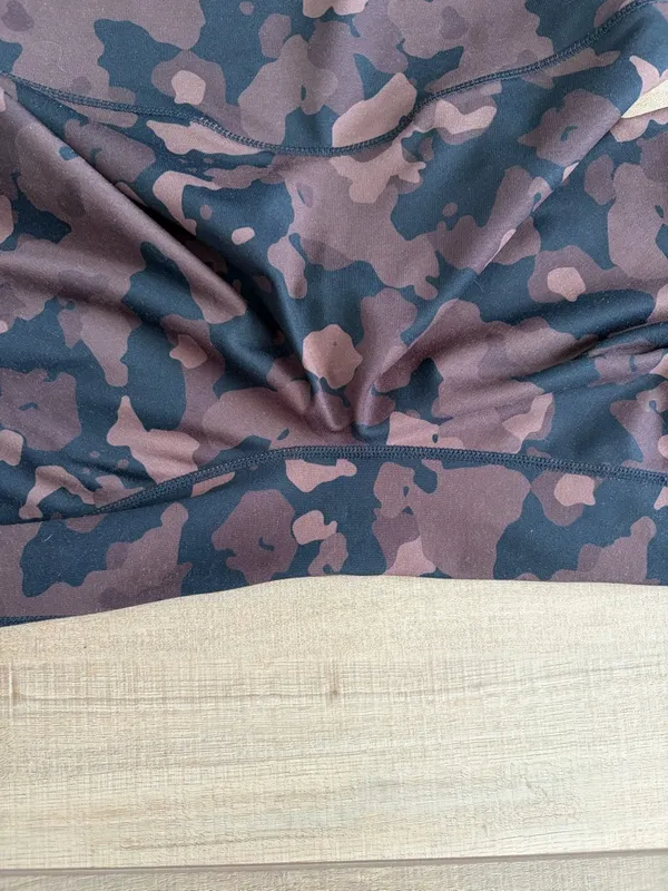 Balance Athletica Vitality Ascend Base Camo High Rise 26in Leggings Brown Black - Image 5