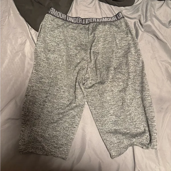 Under Armour Gray Jogger Sweatpants - Image 2