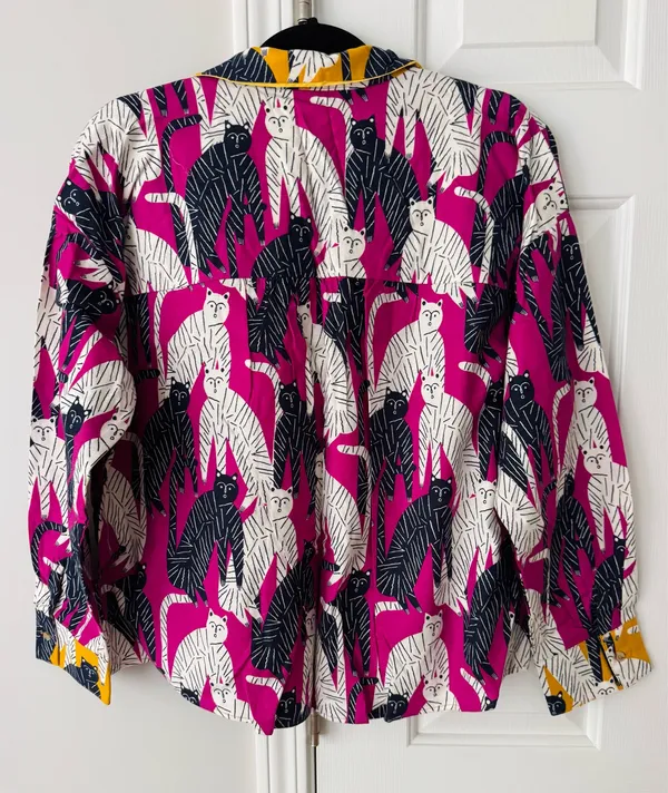 Anthropologie Marcello Velho Flannel Shirt, Size LP - Image 11