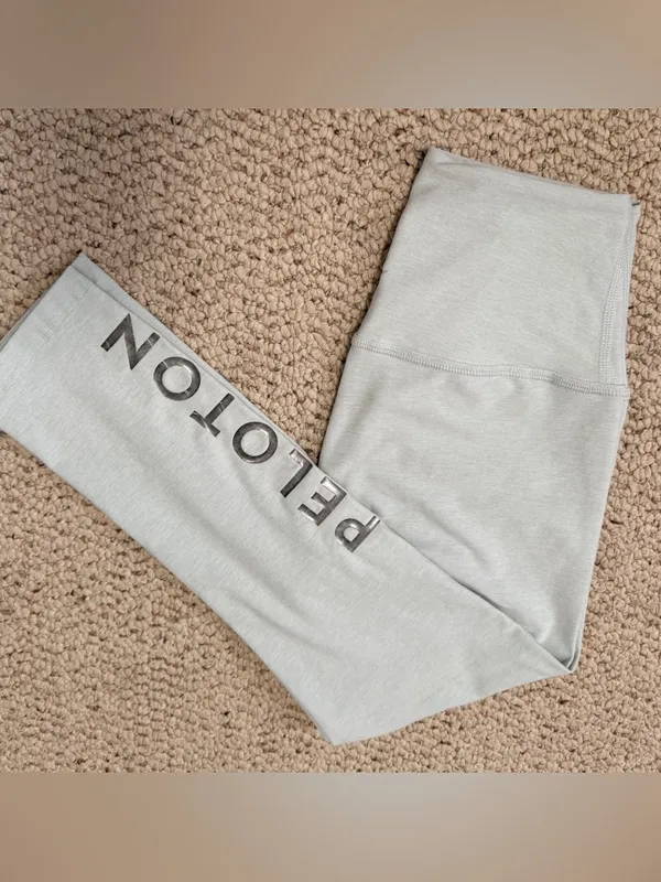 Beyond Yoga x Peloton Spacedye Mint Green Performance Leggings Medium - Image 3