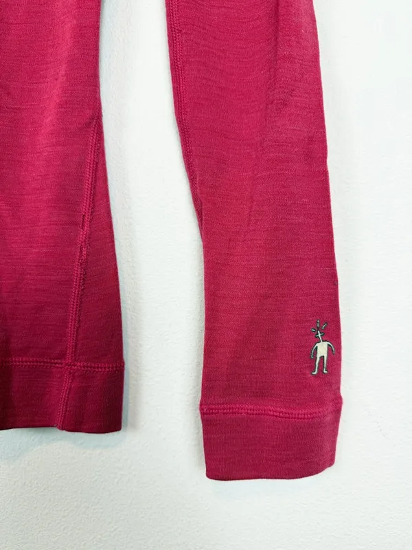 Smartwool Classic Thermal Merino Wool 250 Baselayer Long Sleeve Top Pink Size XS - Image 5