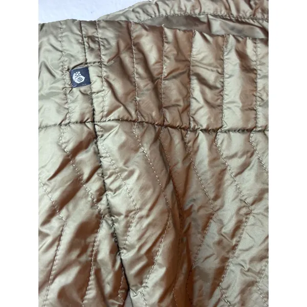 Mountain Hardwear‎ Womens Quilted Insulated Mini Skirt Olive Green Size Large - Image 3