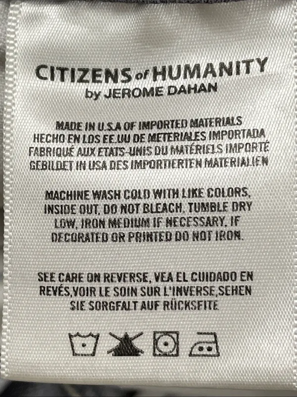 Citizens Of Humanity GagaE Straight Leg Jeans in Gray Wash - Image 7