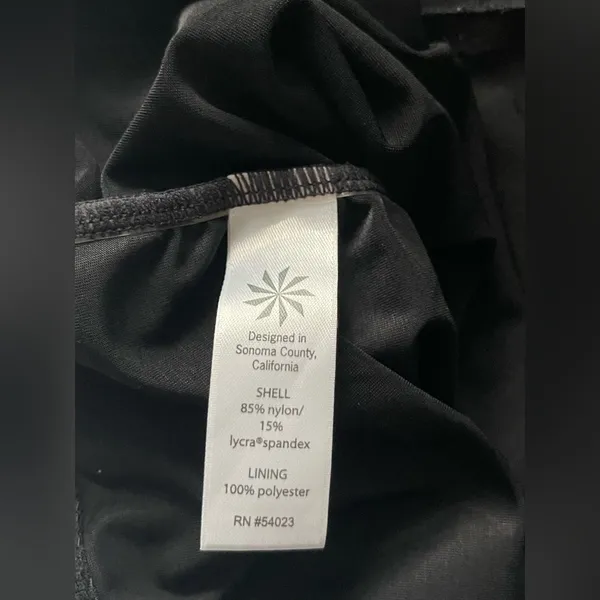 Athleta Black Swim Top - Image 4