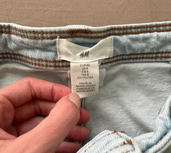 H&M Wide Leg Sailor Jeans - Image 8