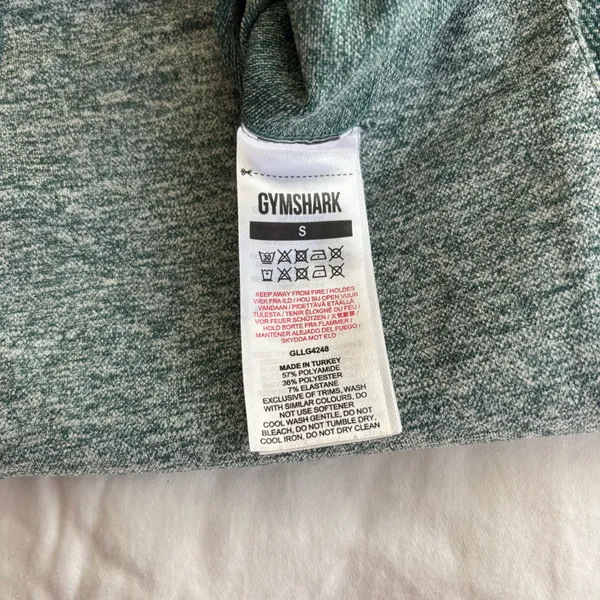 Gymshark Seamless Vital Leggings Green - Image 3