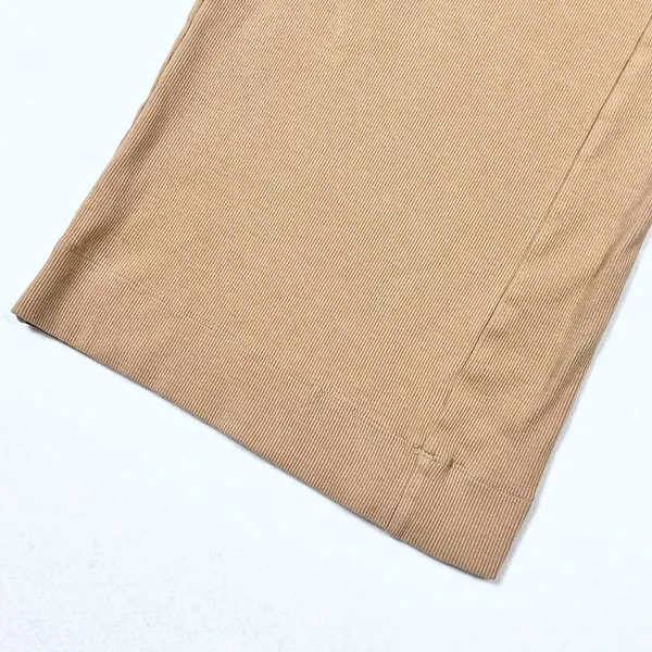 Pact Wide Leg Pant Women's Large Organic Rib Cotton Pull On Lounge Airport Beige - Image 5