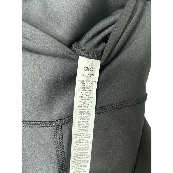 NWT AIRLIFT HIGH-WAIST Airlift Black Leggings XS Full Length - Image 5