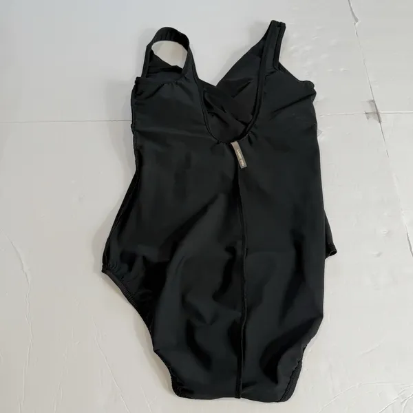 Lands End Black SlenderSuit Wrap One Piece Soft Cup‎ Swimsuit Size 6 - Image 11