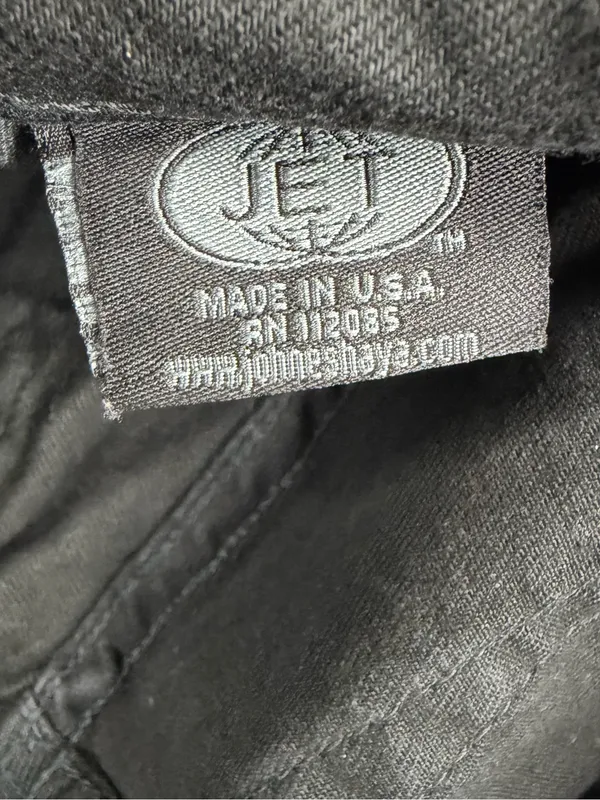 JET John Eshaya Black Distressed Skinny Jeans Womens 4 Low Rise Y2K Goth - Image 9