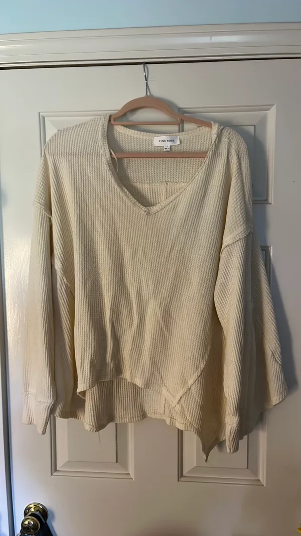 Pink Rose Sweater - Image 2
