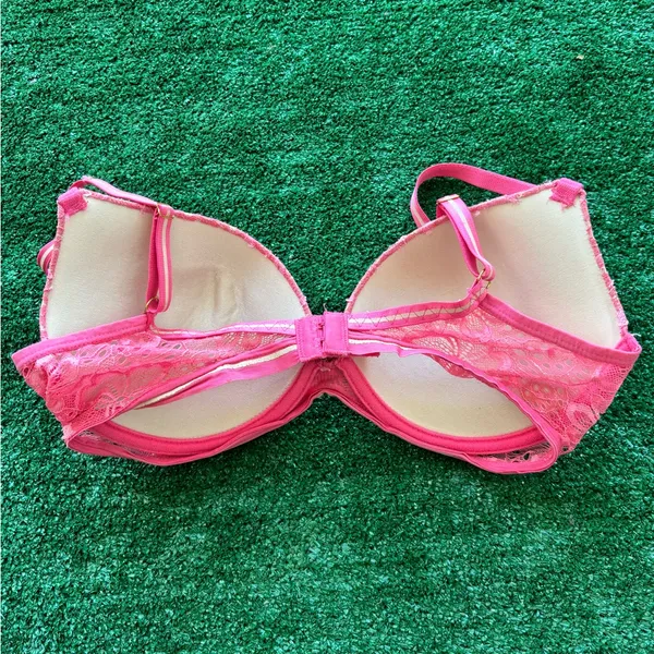 Padded Lace Bra Pink Size undefined - Image 2