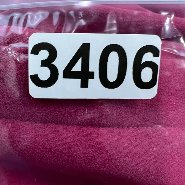 UNIQLO Drape Flared Pants Womens 8 Fuchsia Red Front Back Pockets Zip‎ Classic - Image 8