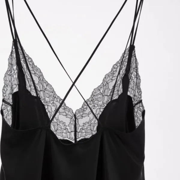 Zara‎ SILK LACE TOP - Image 4