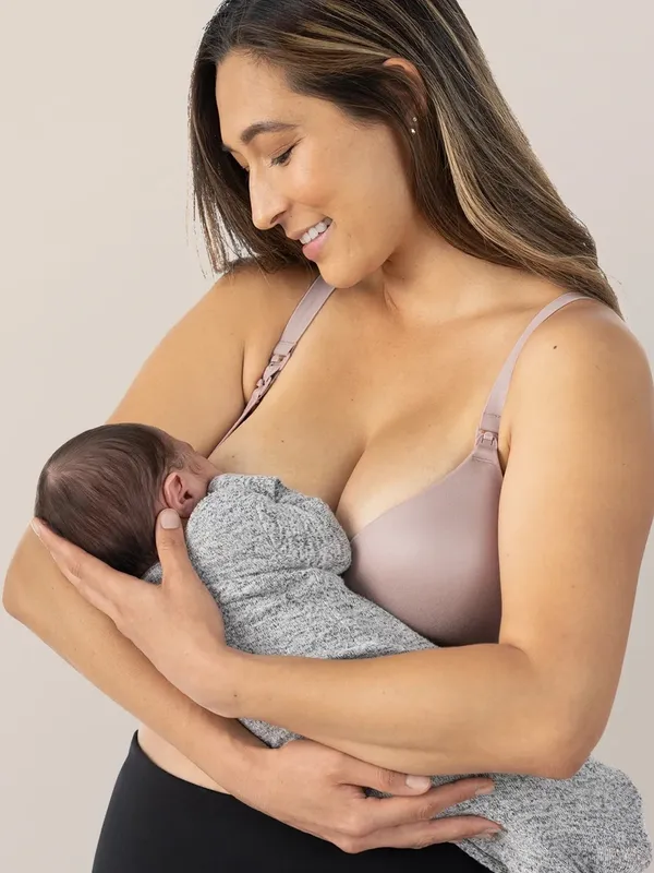 Kindred Bravely Minimalist Hands-Free Pumping Nursing Bra breastfeeding snaps - Image 5