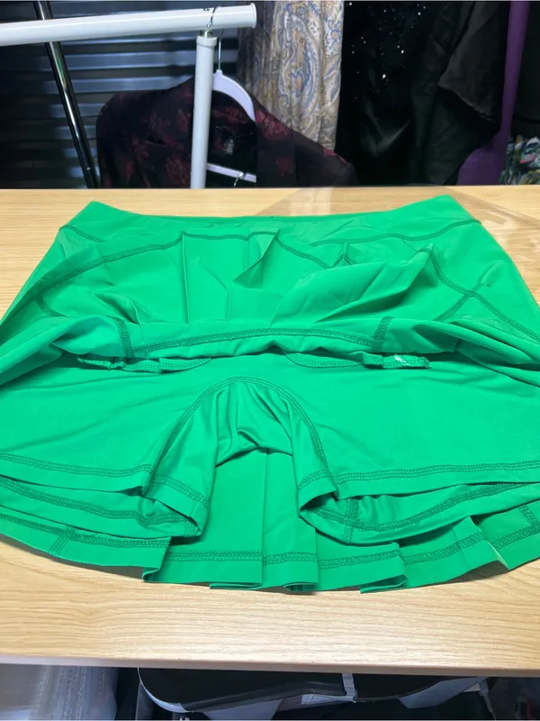 Jofit Dash Skort Green Pleated Golf Tennis Skirt XL - Image 11