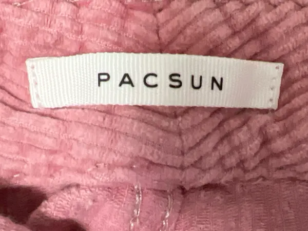PacSun Pink Corduroy Mom Jeans - Image 3