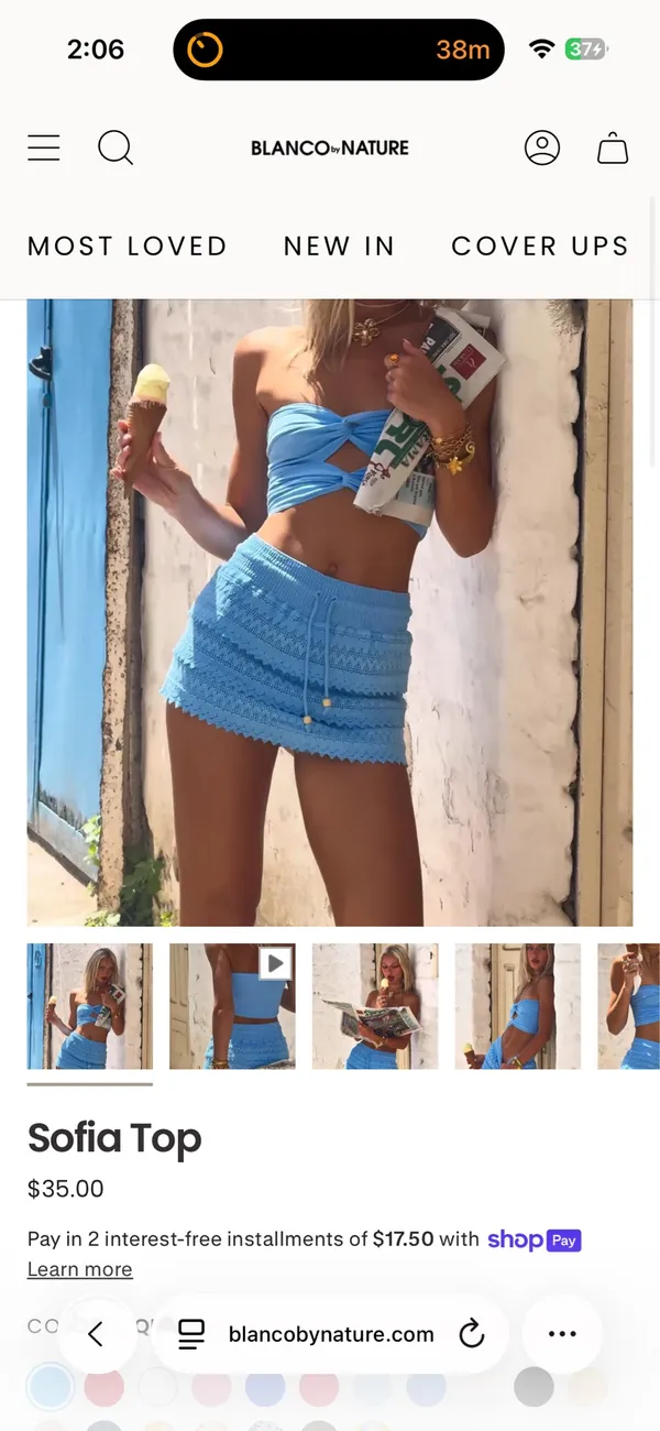Blanco by Nature Set Blue - Image 6