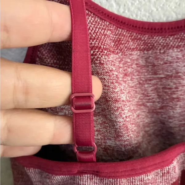 Gymshark Burgandy Flex High Waisted Burgandy Workout Activewear Set XS - Image 14