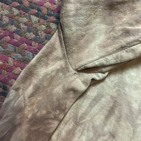 2011 Retro The Mountain Lion Face Brown Tie Dye Tee - Image 6