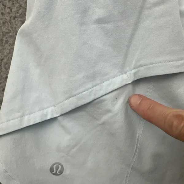 NWT Lululemon Speed Up Shorts High Rise 4" Powder Blue Athletic Women's 6 - Image 4
