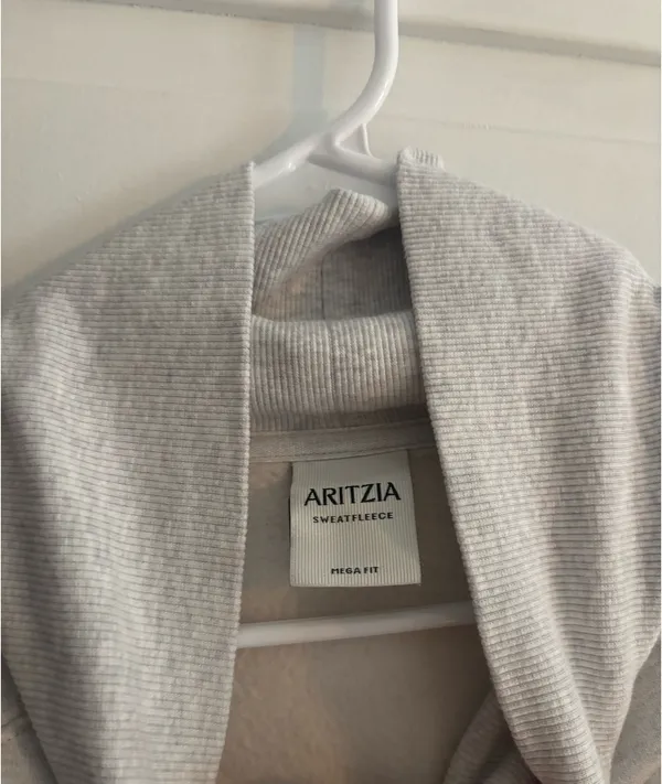 Aritzia Sweat Fleece Mega Fit Mock Neck - Image 2