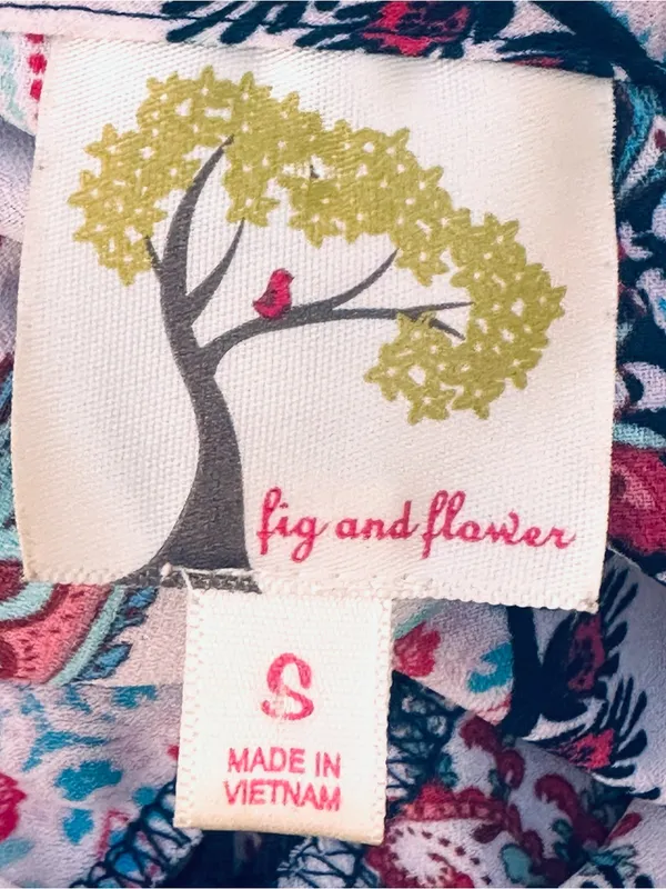 Fig & Flower Anthropologie Boho Peasant Blouse - Image 12