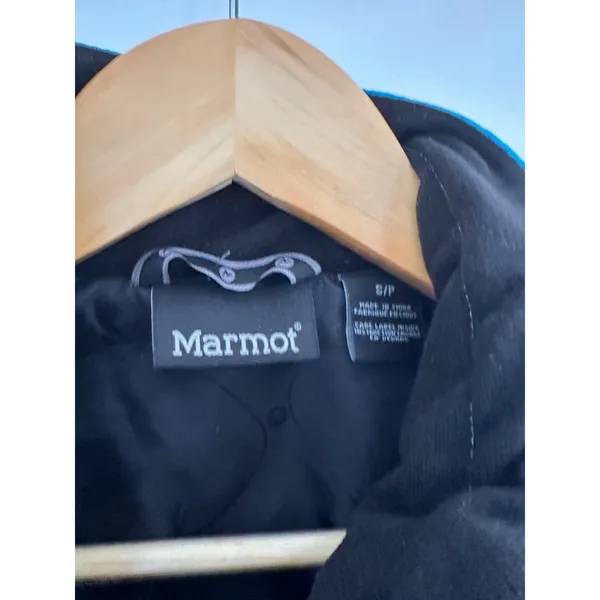 Marmot Kitzbuhel Insulated Vest Blue Quilted Full Zip Small Gorpcore Ski Winter - Image 4