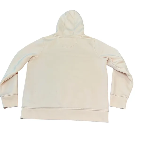 Carhartt Relaxed‎ Fit Hoodie Womens Large Peach Sweatshirt Logo Sleeve - Image 5