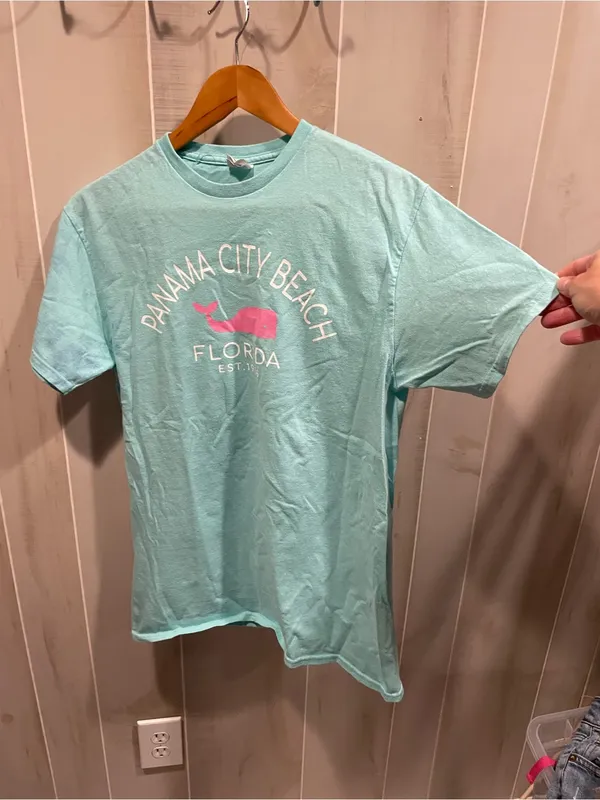 Delta Cute Y2K Panama City pastel whale spring break Florida vacation graphic t-shirt - Image 7