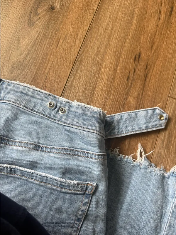 american eagle jeans high rise baggy wide leg - Image 3