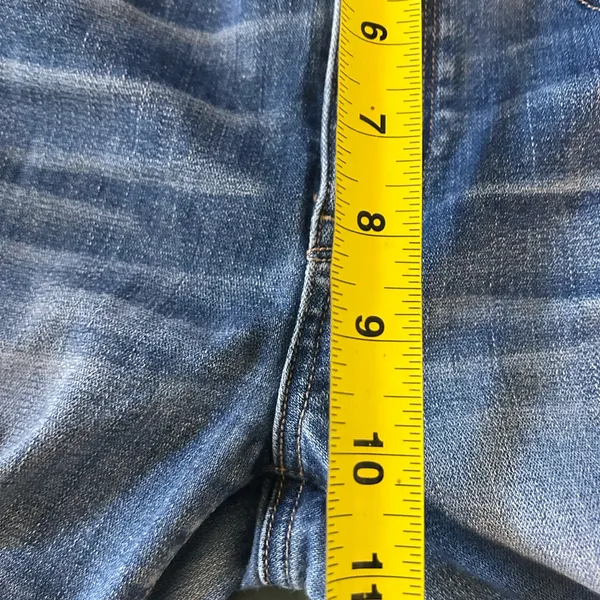 American Eagle Outfitters Light Blue Skinny Jeans | Size 4 - Image 8