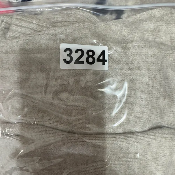 3284 | Cyrus Ribbed Turtleneck Sweater Oatmeal Beige Knit Women S - Image 7