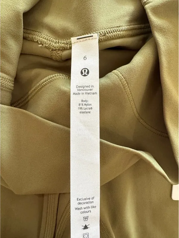 Lululemon Align High-Rise 28” Bronze Green Size 6 NWT - Image 6